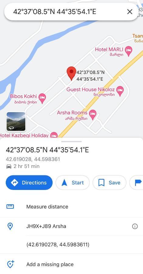 Story Guesthouse Казбеги Екстериор снимка